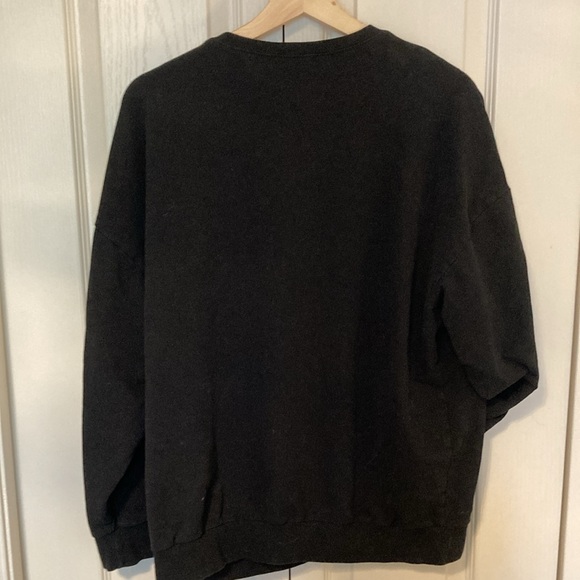 EUC La Vie En Rose black, long sleeve lounge tunic. Size large - Picture 5 of 5